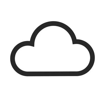 Cloud icon. Gas icon. Vector. イラスト素材