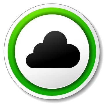 Cloud icon Stock Illustration