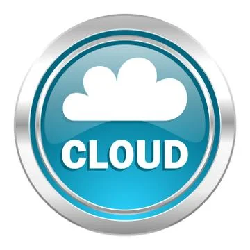 Cloud icon. Stock Illustration