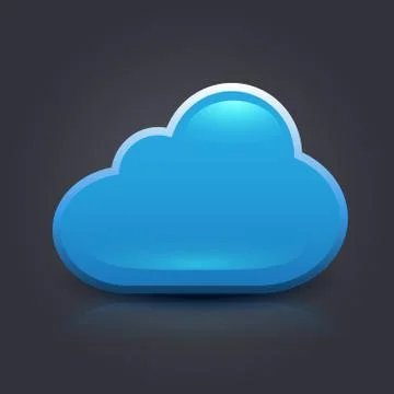 Cloud icon Stock Illustration