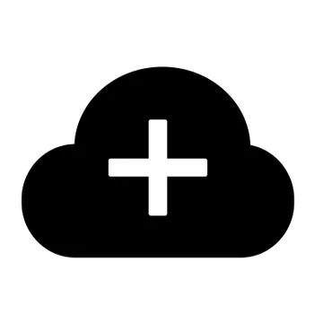 Cloud icon Illustrazione stock