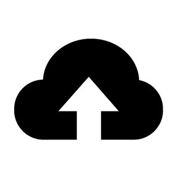 Cloud icon Stock Illustration