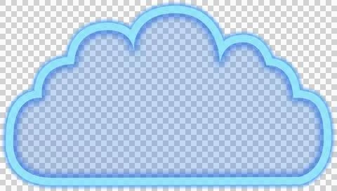 Cloud icon 스톡 일러스트
