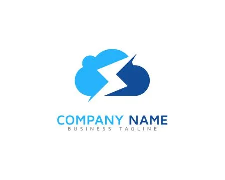 Cloud Icon Logo Design Element (49) Free Stock Illustration