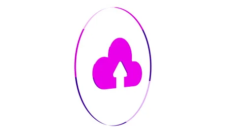 Cloud Icon Loop 03 Stock Footage 150488837