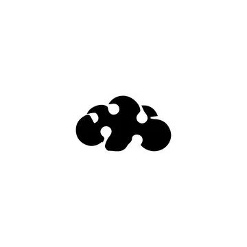 Cloud icon. Simple style weather poster background symbol. brand logo desig.. Stock Illustration