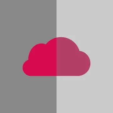Cloud icon stock vector illustration flat design 库存插图