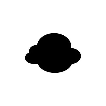 Cloud icon vector. cloud data. cloud services Stock Illustration