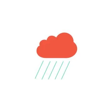 Cloud Icon Vector Stock Illustration