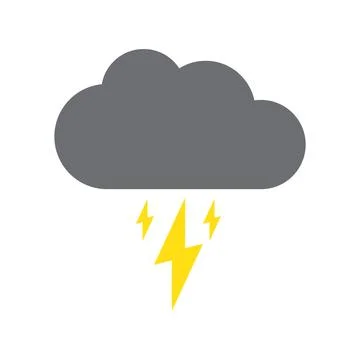 Cloud icon vector Stock Illustration