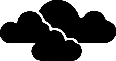 Cloud icon vector symbol design illustration Stock Illustration