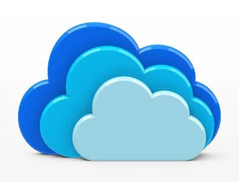 The cloud Stock Illustration