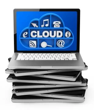 The cloud Illustrazione stock