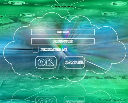 Cloud Stock Illustration