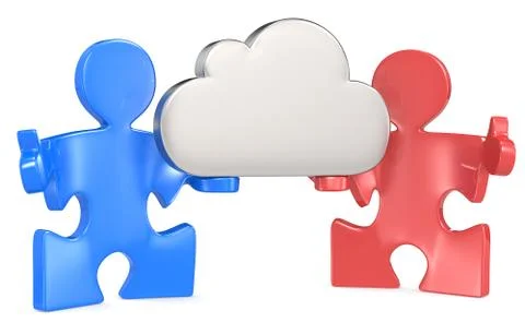 The Cloud. Stock Illustration