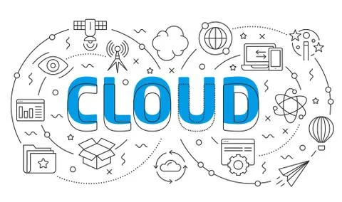 Cloud Stock Illustration