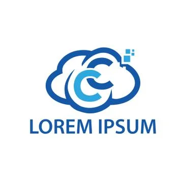 Cloud illustration Stock-Illustration