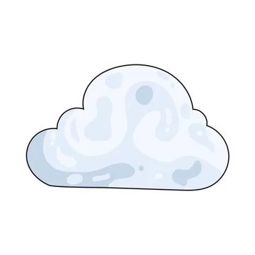 Cloud illustration イラスト素材