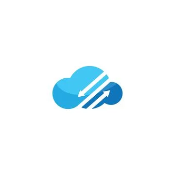 Cloud illustration vector Stock Illustration