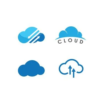 Cloud illustration vector Stock Illustration