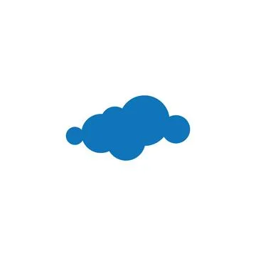 Cloud illustration vector Stock Illustration