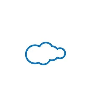 Cloud illustration vector Stock Illustration