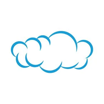 Cloud illustration vector Stock-Illustration