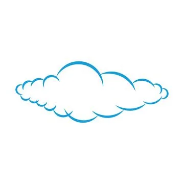 Cloud illustration vector 스톡 일러스트