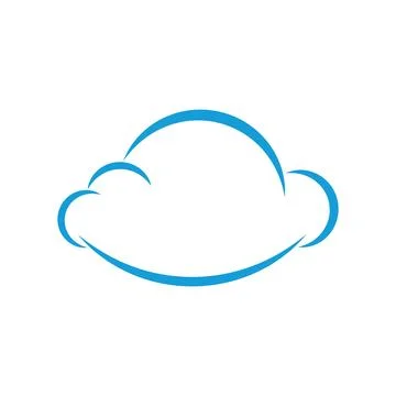 Cloud illustration vector 스톡 일러스트