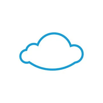 Cloud illustration vector Stock Illustration