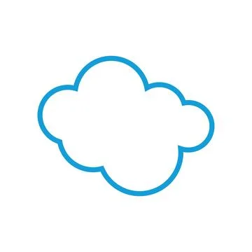 Cloud illustration vector イラスト素材