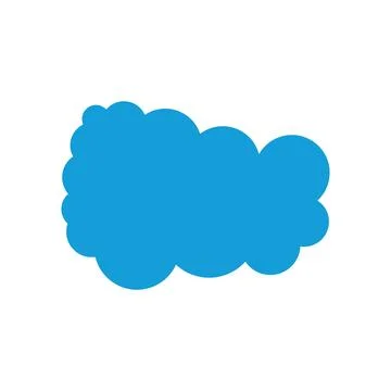 Cloud illustration vector Stock Illustration