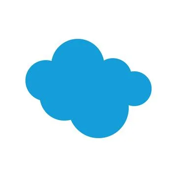Cloud illustration vector Stock Illustration