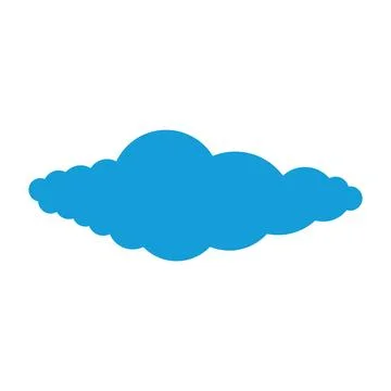Cloud illustration vector Stock Illustration
