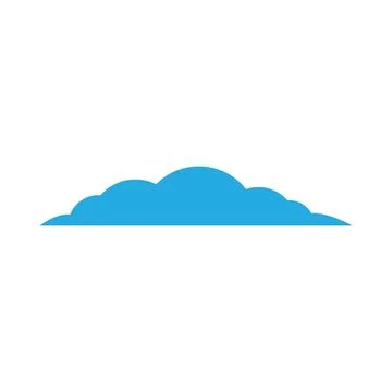 Cloud illustration vector Stock Illustration