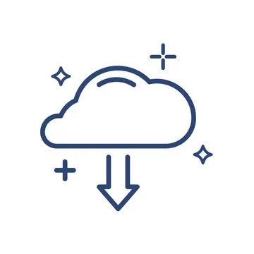 Cloud illustration vector イラスト素材