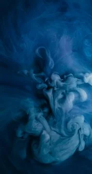 Cloud ink splash smoke texture cosmic flow wave Stock Photos