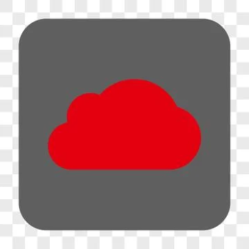 Cloud Interface Toolbar Button Stock Illustration