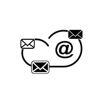 Cloud internet technology Stock-Illustration