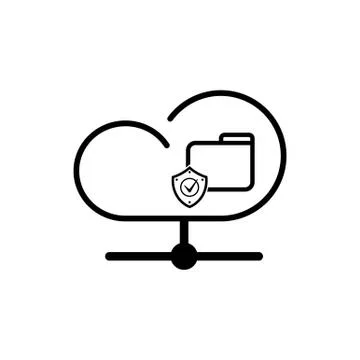 Cloud internet technology Stock-Illustration