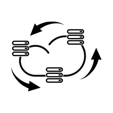 Cloud internet technology イラスト素材