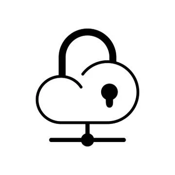 Cloud internet technology Stock Illustration