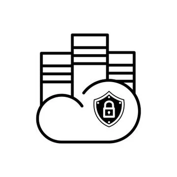 Cloud internet technology Stock-Illustration