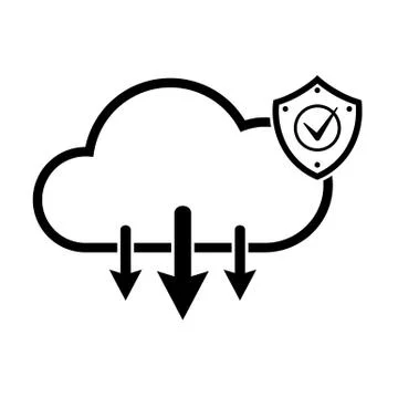 Cloud internet technology 스톡 일러스트