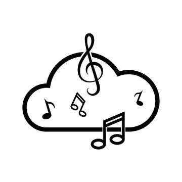 Cloud internet technology 스톡 일러스트