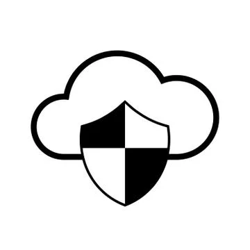 Cloud internet technology Illustrazione stock