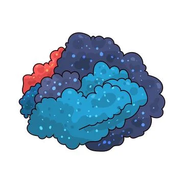 Cloud Interstellar illustration 库存插图