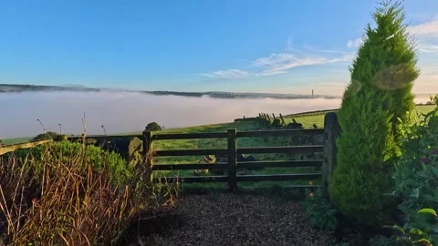 Cloud Inversion Calderdale Stock Footage 284771897