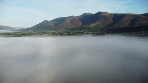 Cloud Inversion under Skiddaw Stock Footage 218870304