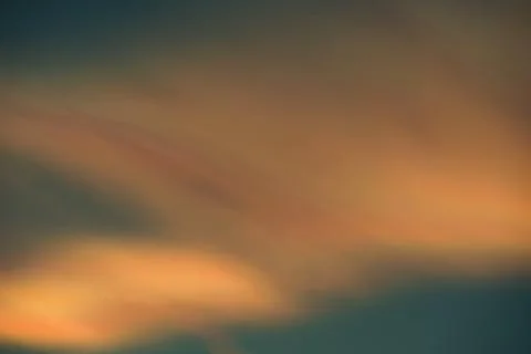 Cloud iridescence : diffraction phenomenon produce colorful clouds. Stock Photos